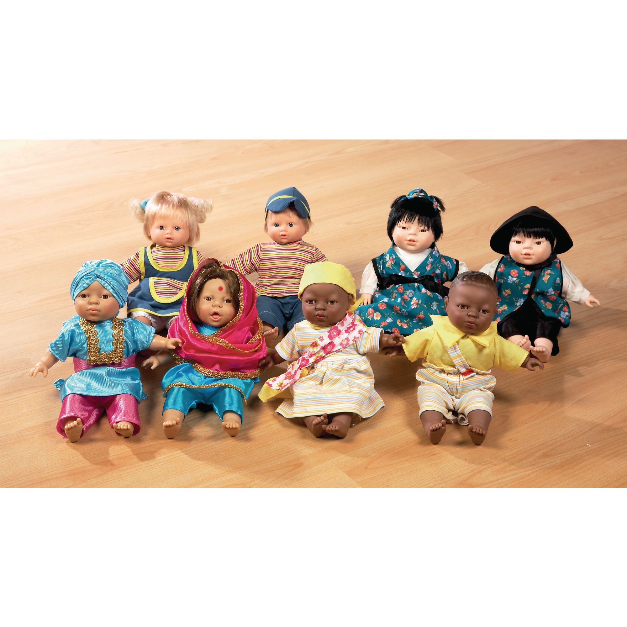 Children of the World Soft-bodied Dolls: Makali and Kanwar